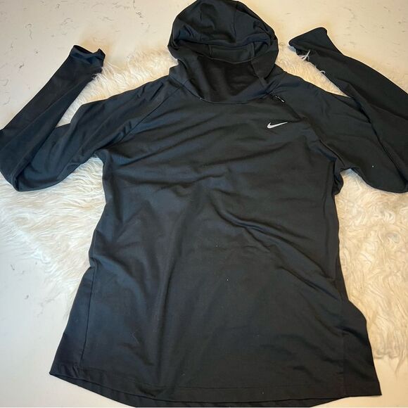 Nike Black Long Sleeve Pullover - Picture 2 of 7